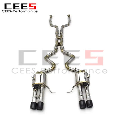 CEES  Catback Exhaust System for BMW M3 E90/E92/E93 4.0L 2008-2013 Titanium Valvetronic Exhaust Pipes