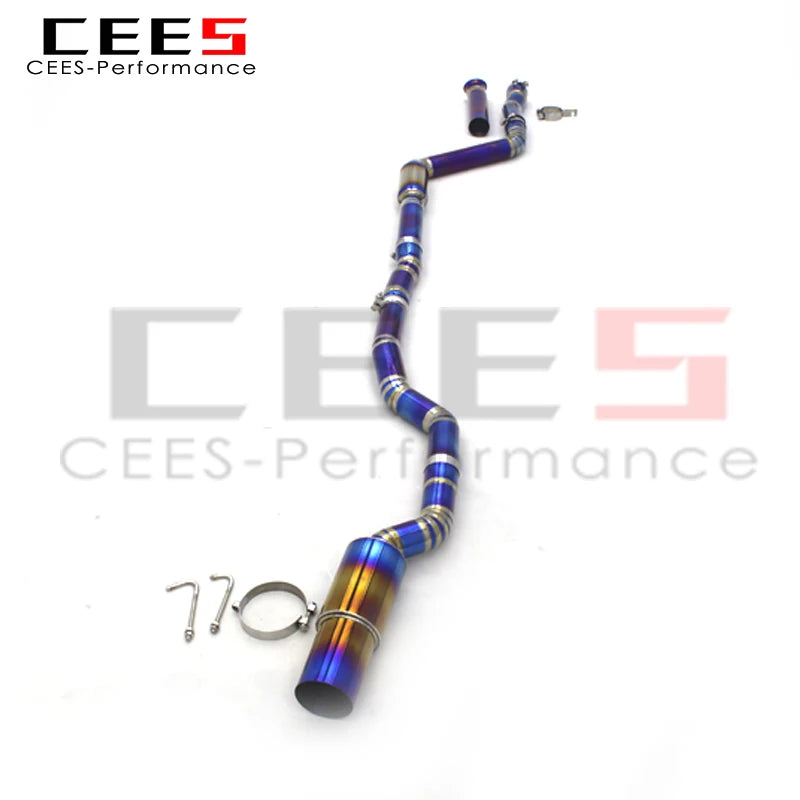 CEES Catback Exhaust For Toyota Supra A90 3.0T 2020-2023 Titanium alloy Exhaust Pipe Muffler Custom Performance Exhaust System