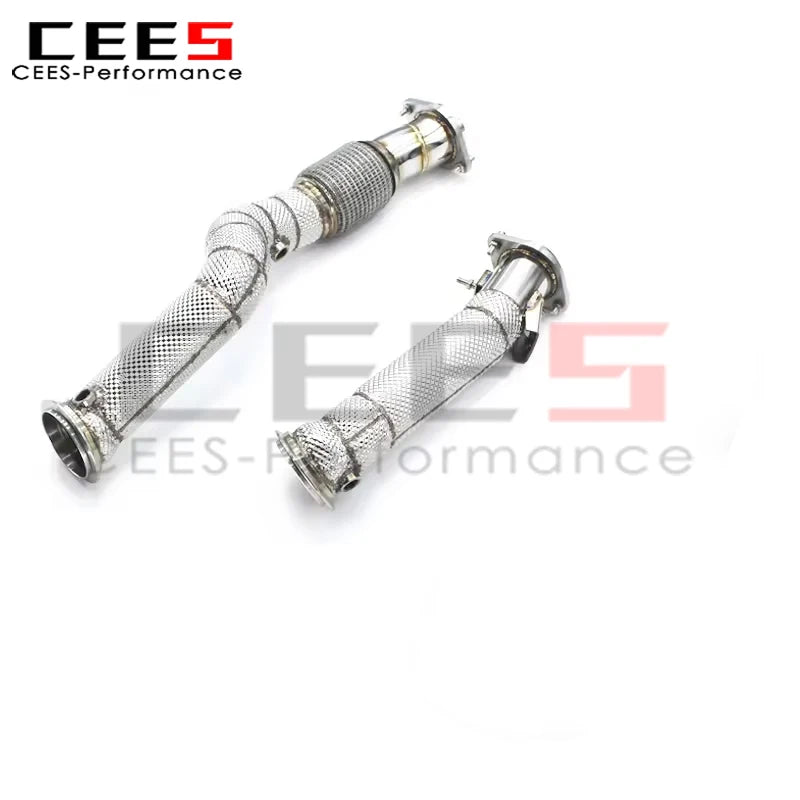 cees Exhaust Downpipes Header System For BMW M3/M4 G82 G80 G83 G8X 2019-2022 SS304 Stainless Steel Racing Exhaust pipe Assembly