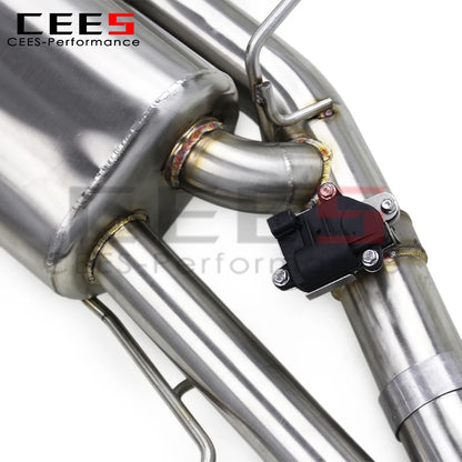 cees Valve Catback Exhaust Y Pipe for Nissan GTR/GT-R R35 3.8TT 2008-2023 Escape Stainless Steel Exhaust Pipe Muffler System