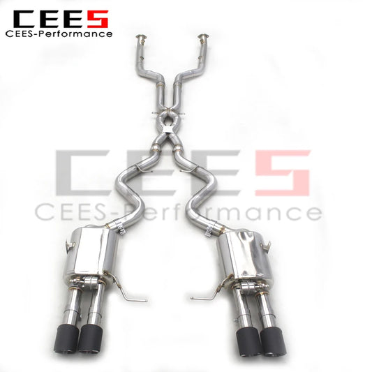 CEES Performance Catback Exhaust Assembly for BMW M3 E90/E92/E93 4.0L 2008-2013 SS304 Stainless Steel Racing Car Exhaust System