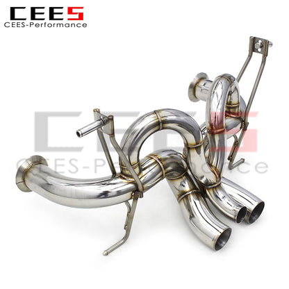 CEES Catback Exhaust System for Lamborghini Aventador S LP740 6.5 2011-2018 Stainless Steel Exhaust Pipe Muffler