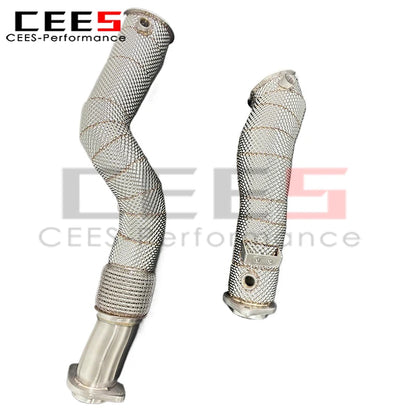 BMW G8x/G80/G82/G83 M3/M4 With Free Flow Tube Downpipes Exhaust System