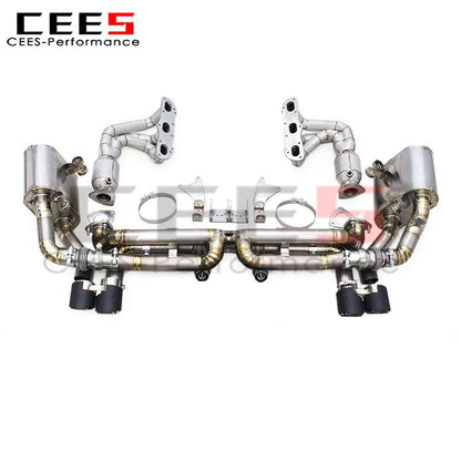 Porsche 911 991/991.1 GTS 3.8L 2012-2015 Valved Sport Exhaust System