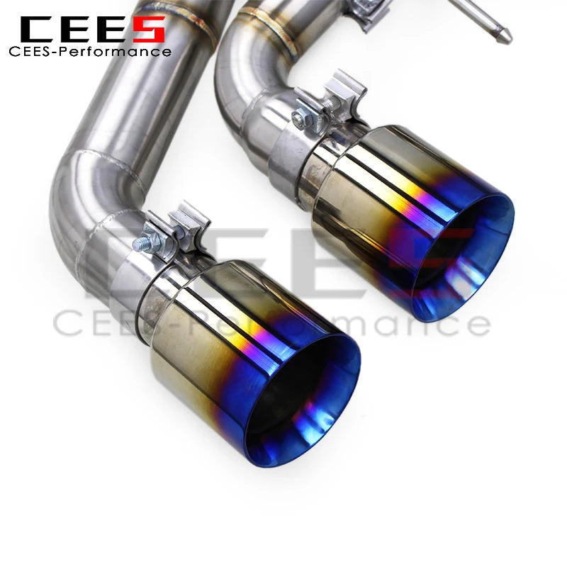 cees Valve Catback Exhaust Y Pipe for Nissan GTR/GT-R R35 3.8TT 2008-2023 Escape Stainless Steel Exhaust Pipe Muffler System