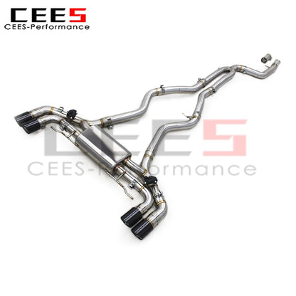 CEES Catback Exhaust System for BMW M440/M440i  B58 3.0T 2017-2023 Escape Performance Stainless Steel Exhaust Pipe Muffler