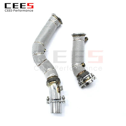 BMW M3/M4 F80/F82/F83 S55 3.0T Stainless Steel High Flow Catted Downpipe Exhaust System