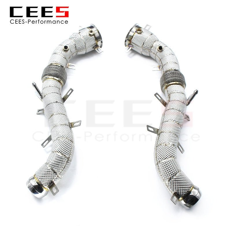 CEES for Mclaren 540C/570/570S/570GT 2015-2018 Racing Car Exhaust Stainless Steel no valve exhaust，no cat downpipe