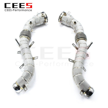 CEES for Mclaren 540C/570/570S/570GT 2015-2018 Racing Car Exhaust Stainless Steel no valve exhaust，no cat downpipe