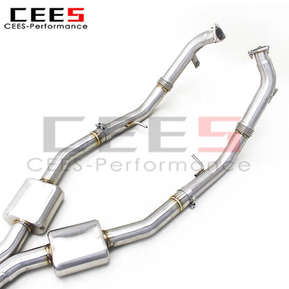 cees Catback Exhaust for Audi SQ5 8R FT 3.0T 2016-2024 Valved Sport Exhaust System