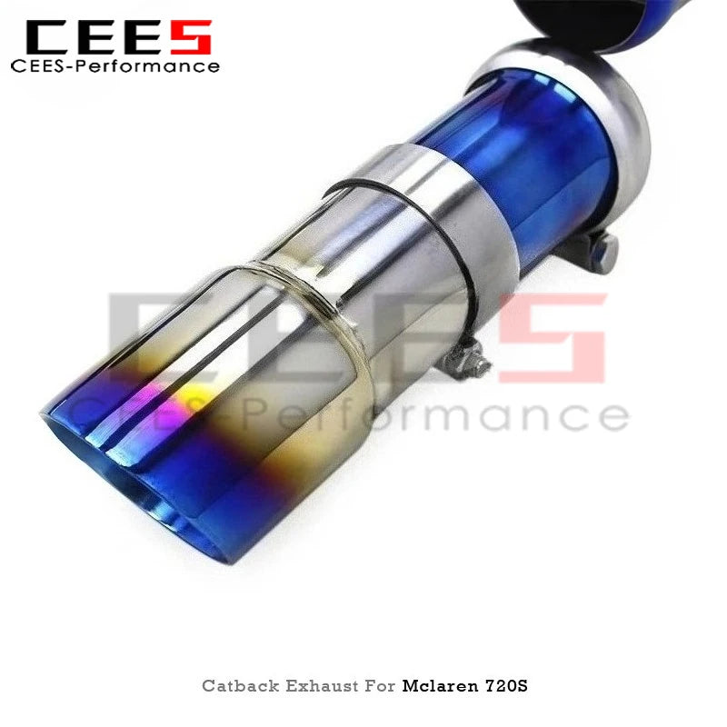 Mclaren 720S 4.0 2017-2019 Titanium Exhaust System