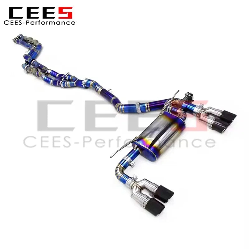 CEES For BMW M2 Competition/M2C 3.0T F87 2018-2023 Equal Length Valved Sport Exhaust System
