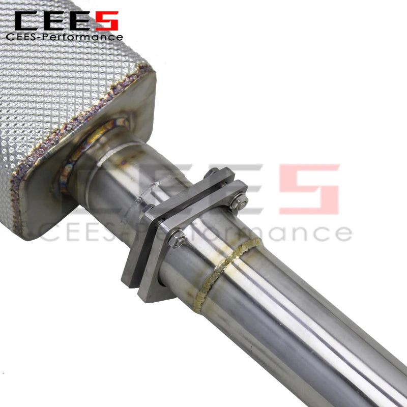 cees Valvetronic Catback Exhaust pipe for Mercedes-Benz G63 AMG W463 2013-2019 Exhaust System G63 Exhaust Downpipe