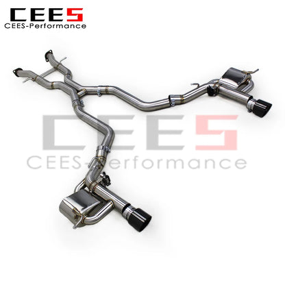 CEES Catback Exhaust Pipes System For JEEP Grand Cherokee 6.4L 2011-2020 Escape Stainless Steel Exhaust Pipe Muffler