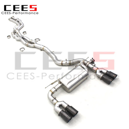 CEES Performance Race Exhaust pipes For BMW M2 Competition/M2C 3.0T F87 2018-2023 Stainless Steel Escape Catback Exhaust exhaust