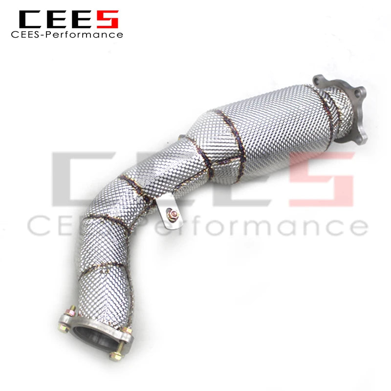 CEES Downpipe For Porsche Macan 2.0T 2021-2023 Stainless Steel Catless downpipe without catalyst with OPF Exhaust Pipe