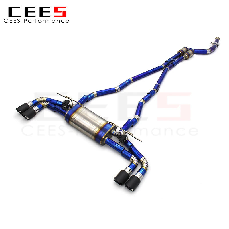 CEES Catback Exhaust for BMW 540i B48 Racing Car Price 2.0T/3.0T Titanium G30 G38 530 540 Exhaust Pipes Muffler Escape