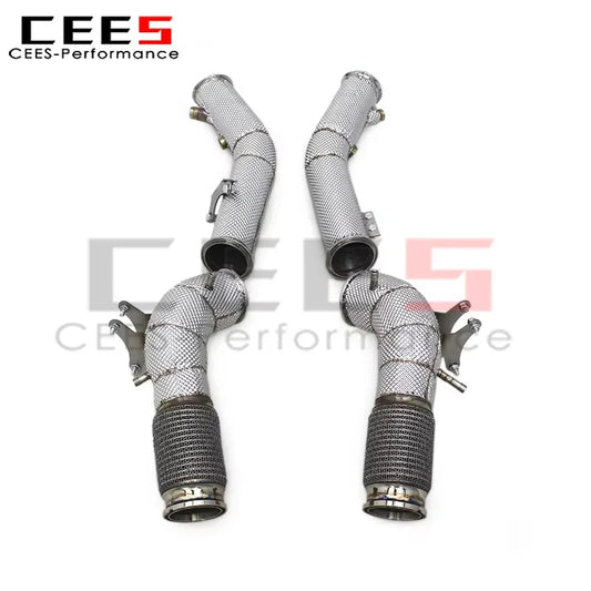 CEES with Free Flow Tube Exhaust Downpipe for Maserati 3.0t MC20 High Quality Stainless Steel Car Accessories Exhauster System