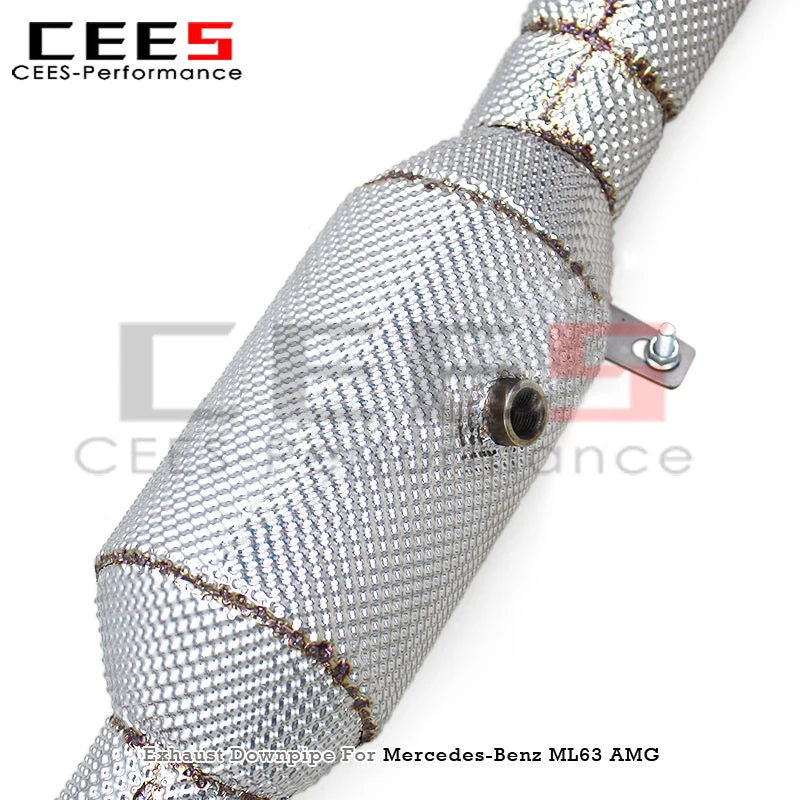 Mercedes-Benz ML63 AMG W164/M156 6.2L Stainless Steel Downpipe Exhaust System