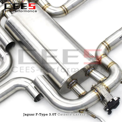 Jaguar F-TYPE 3.0T 2017-2021 Valved Sport Exhaust System