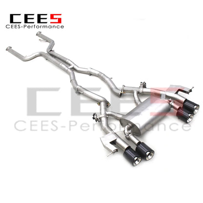 CEES Performance Catback Exhaust System For BMW M3/M4 G80/G82 3.0T 2019-2023 Racing Car Stainless Steel Exhaust Pipe Muffler