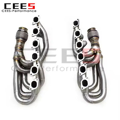 cees Sport Exhaust Header for Lamborghini Murcielago LP640 V12 6.2L 2007-2010 SS304 Stainless Steel Car Exhaust Manifold System