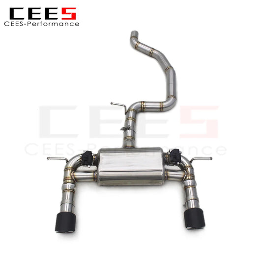 CEES Catback Exhaust System For Audi TT 2.0T 2017-2023 Stainless Steel Escape Exhaust Pipe Muffler