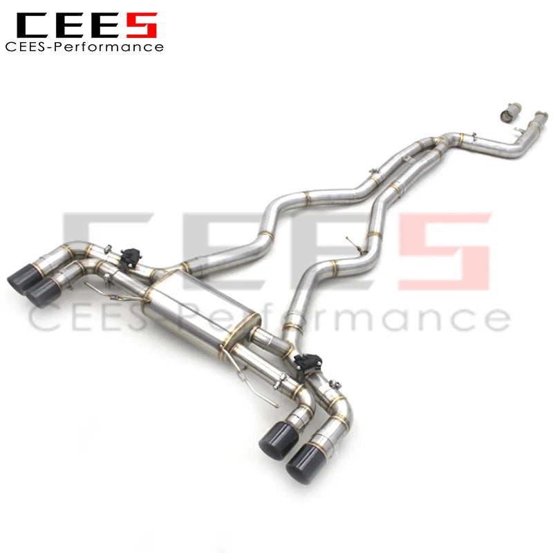 CEES Performance T304 Catback Exhaust Systems For BMW M340/M340i G20 3.0T 2019-2023 Racing Sport Car Exhaust Pipe Muffler