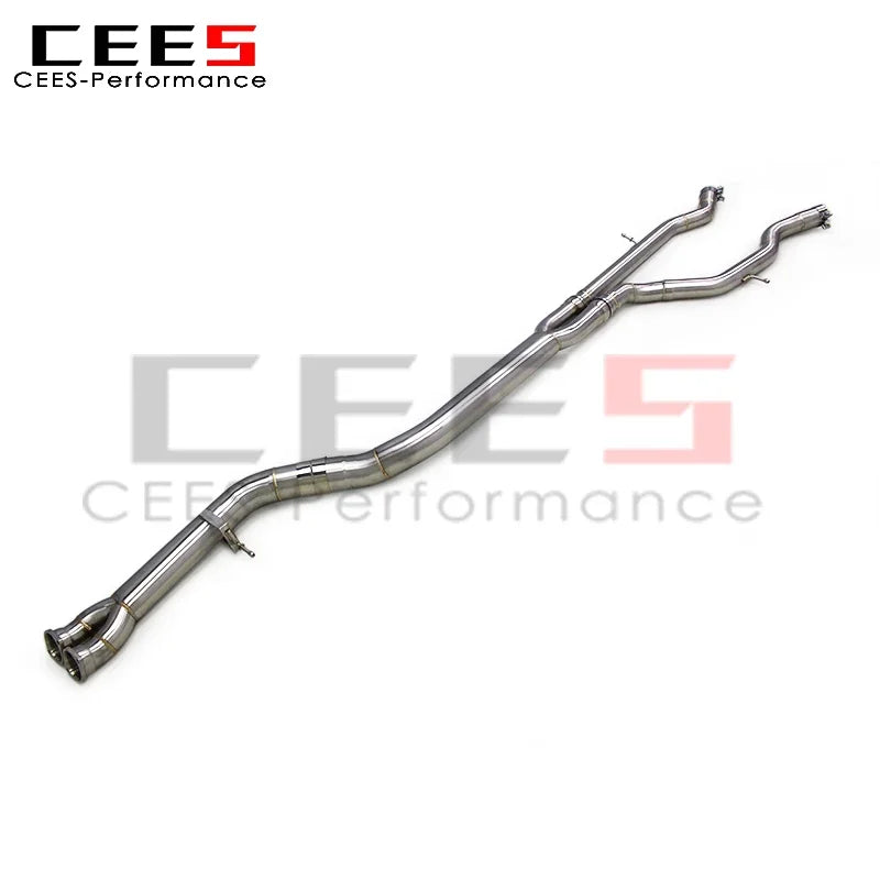 CEES Exhaust Middle Pipe for BMW M3/M4 F80/F82 3.0T 2015-2019 Racing Sport Car Exhaust System Stainless Steel Mid Pipe