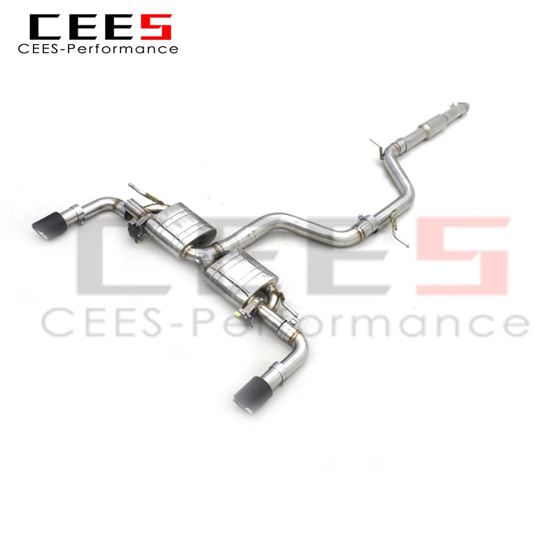 Catback Exhaust For VW GOLF 7/7.5 MK7/MK7.5 GTI 2.0T 2014-2020 Stainless Steel Escape Exhaust Pipe Muffler