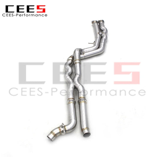 Equal length Mid pipe For BMW M2C/M2 Competition S55 3.0T 2018-2023 Car Exhaust System Stainless Steel Exhaust Pipe