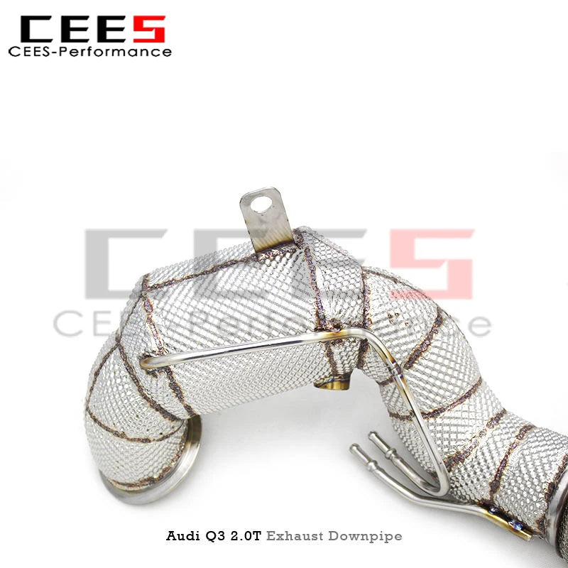 Audi Q3 2.0T 2019-2021 Stainless Steel Downpipe Exhaust with OPF/GPF