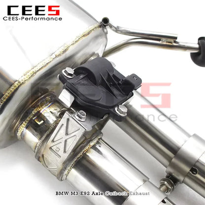 cees Performance Axle Exhaust Pipe System for BMW E92 4.0L 2008-2013 SS304 Stainless Steel Racing Exhaust Muffler Assembly