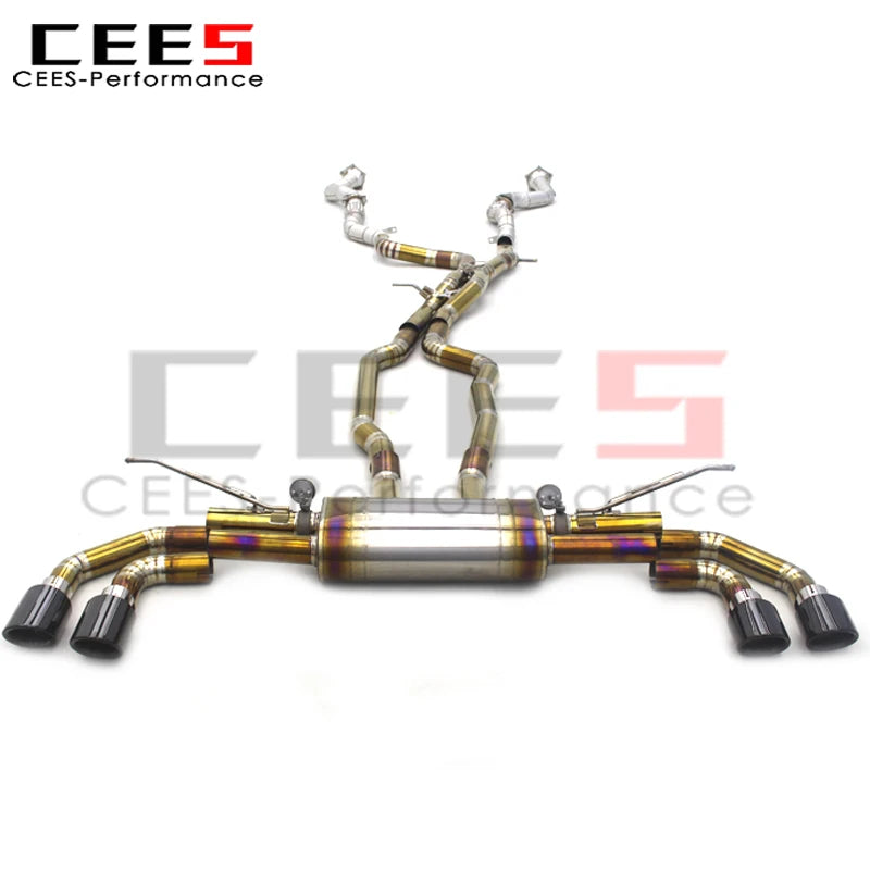 cees Valvetronic Catback Exhaust for Porsche Cayenne 957 3.6/4.8T 2006-2010 Valved Sport Exhaust System