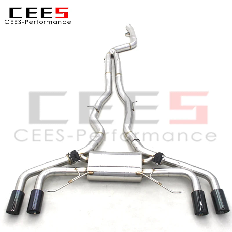 CEES High Performance Exhaust Pipe Muffler Catback Exhaust  For BMW X3/X4 3.0T 2014-2023 car exhaust pipes