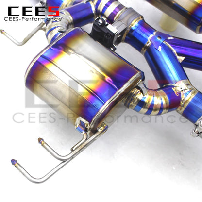 Custom Catback Exhaust Downpipe For Honda CIVIC Type R/Type-R 2.0T 2017-2023 Titanium  Escape Muffler Exhaust Pipes