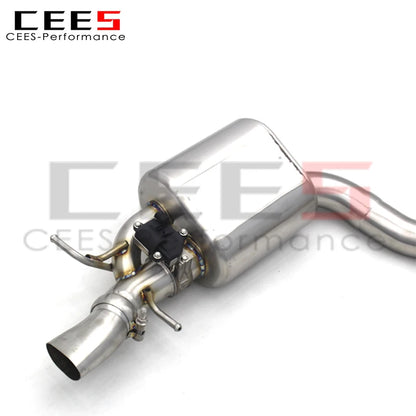 cees Catback Exhaust for Mercedes-Benz E63 E63S W212 AMG 2007-2016 High Performance Valvetronic Exhaust Pipe Titanium/SUS304