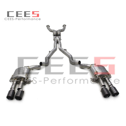 CEES Catback Exhaust For BMW 420/425/430 G22/G23 2.0T B48 2020-2022 Exhaust Pipe Stainless Steel Car Exhaust System