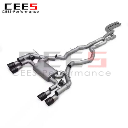 cees Performance Titanium Exhaust Pipe for BMW M2C M2 Competition F87 3.0T 2018-2023 Tuning Valvetronic Exhaust Mufflers System