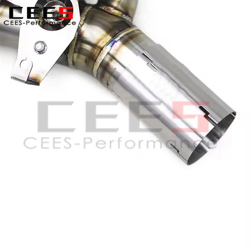 cees Performance Valved Sport Exhaust Pipe for Porsche 911 992 3.0T 2020-2023 SS304 Stainless Steel Catback Exhaust System