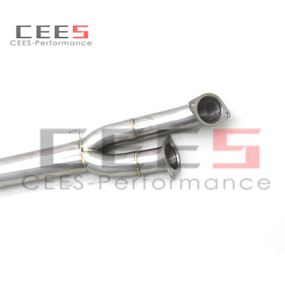 CEES High quality catback exhaust single midpip For BMW M3 M4 G80 G8X G83 G82 3.0T 2020-2025 Stainless Steel 304