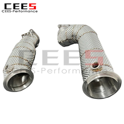 BMW G8x/G80/G82/G83 M3/M4 With Free Flow Tube Downpipes Exhaust System