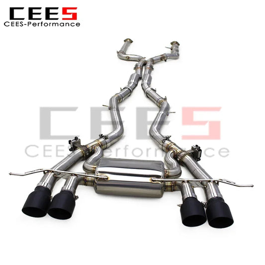 CEES Stainless Steel Valved Sport Exhaust System Auto Parts for BMW M3 M4 G80 G82 3.0T 2020-2025 Catback Exhaust System with OPF