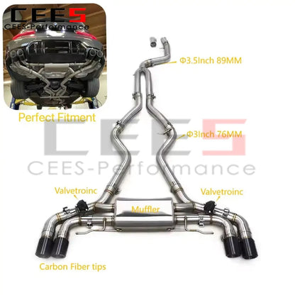 BMW G20/G22/G26 M340i/M440i Valved Sport Exhaust System