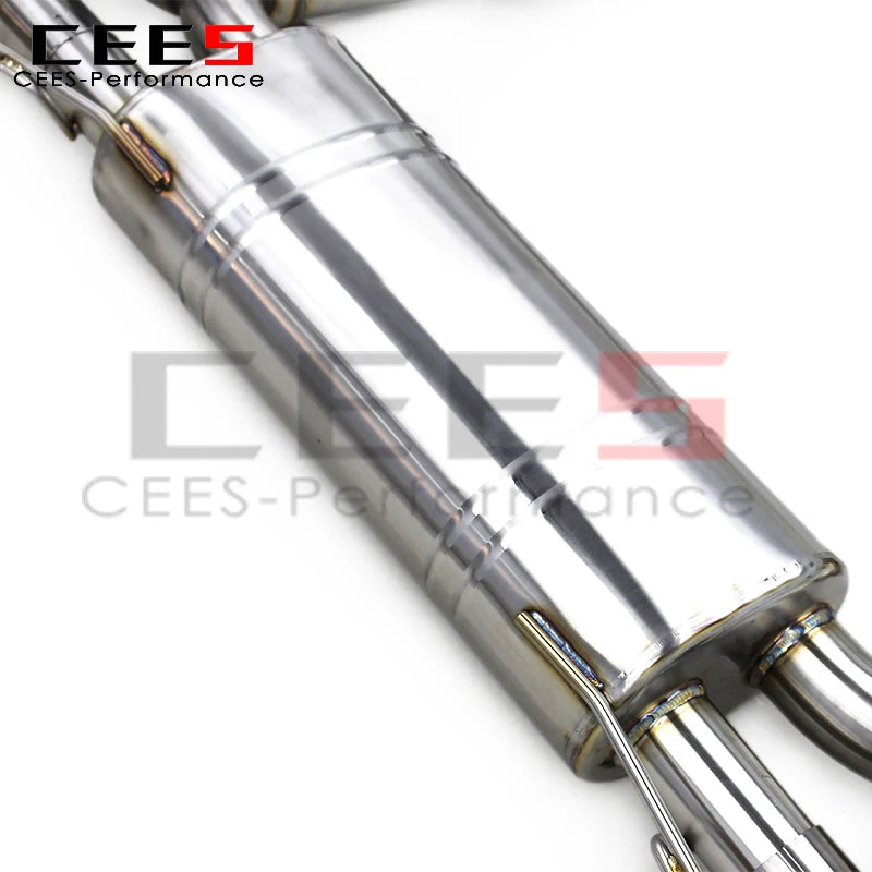 CEES Performance Valve Catback Exhaust System for BMW X5 M50i 4.4TT 2019-2024 Stainless Steel Racing Exhaust Pipe Muffler