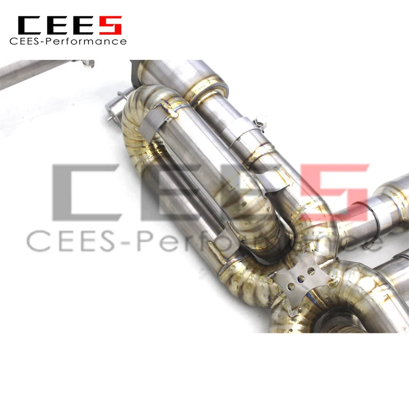 CEES Catback Exhaust For PORSCHE 718 Boxster/Cayman 2.0T 2016-2023 Exhaust System Titanium Exhaust Pipe Muffler Escape