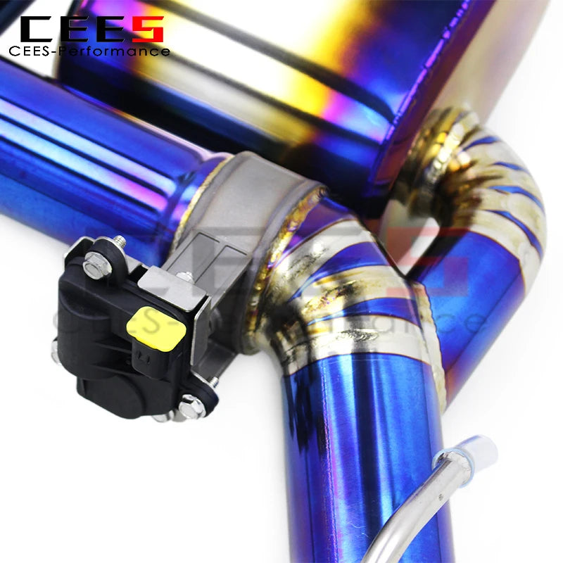 CEES Titanium Catback Exhaust System For JEEP Grand Cherokee 6.4L 2011-2020 Performance Sport Exhaust Pipe Muffler