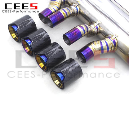 CEES Catback Exhaust For BMW M3 G80 3.0T 2021-2023 Performance Titanium alloy Exhaust Muffler Racing Car escape Exhaust System