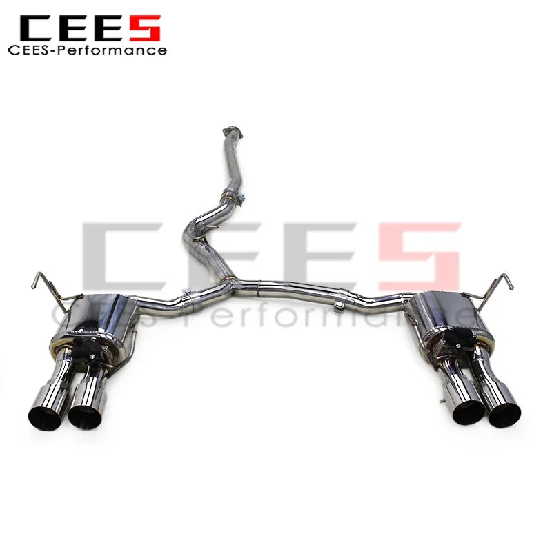 CEES Stainless Steel Catback Exhaust for Subaru Impreza STI 2.5T 2008-2021 Escape Valvetronic Car Exhaust Muffler Exhaust Pipes