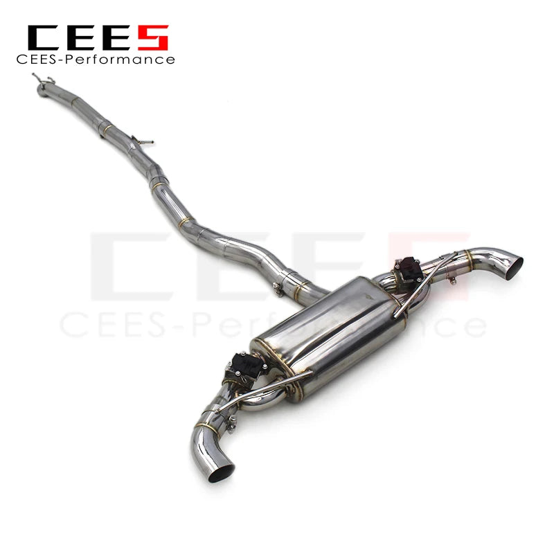 CEES Catback Exhaust For Mercedes-Benz A45 AMG 2.0T 2014-2023 Exhaust Pipe Muffler Stainless Steel Escape